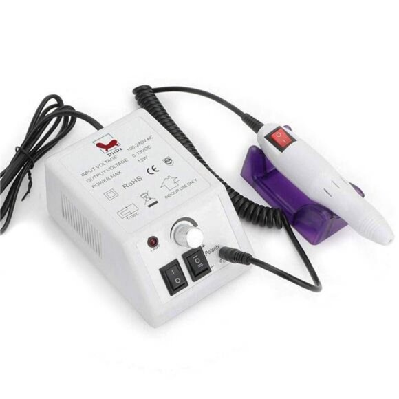 Professional Electric Nail File Set Pedicure Manicure Drill Kit Acrylic Nail